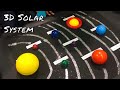 How to make 3D Solar System Project for Kids