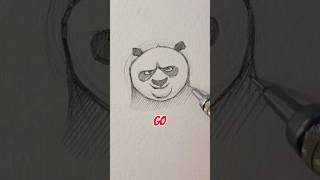 How to draw Po from a Kung Fu Panda || Jmarron