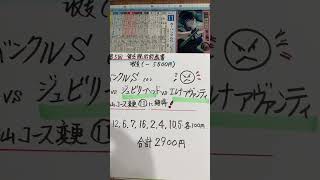 【競馬予想】中山11R カーバンクルステークス🏇雨☔️が降り前残りで穴か❓😊