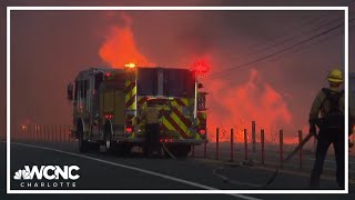 Crews continue to battle deadly California wildfires