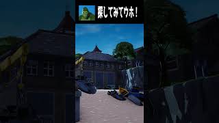 【01/22】君は見つかられるかな？てらごりを探せ part３ #fortnite #フォートナイト  #shorts #かくれんぼ