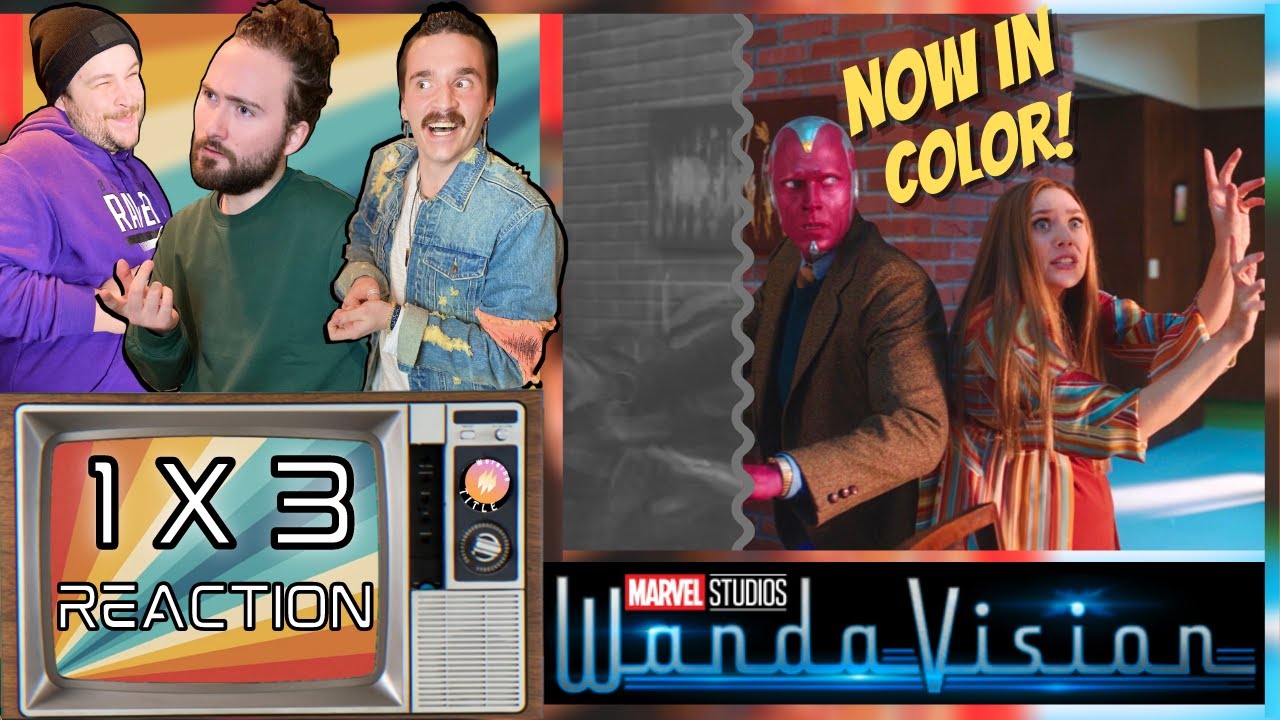 Wandavision 1x3 Reaction Now In Color Youtube