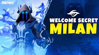 Team Secret Fortnite introducing Milan