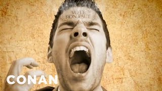Ron Paul Campaign Ad: Ron Bless America - Conan O'Brien on TBS | CONAN on TBS
