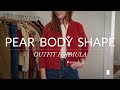 Pear Body Shape Outfit Formula |  Using Accessories to Highlight Pear Body Curves