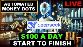 Watch Me Use Deepseek Ai To Make Profitable Websites And Make Money Online Live!