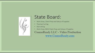 State Board - Cosmetology Client 1 (NIC® Tasks 1-4)