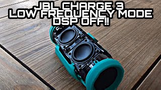 jbl boombox low frequency mode