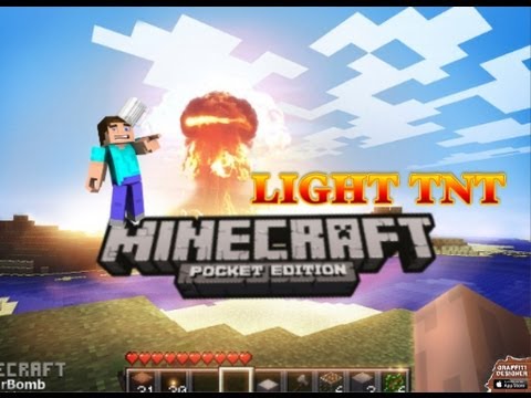 Minecraft Pocket Edition How to Light TNT in Creative 0.7.0 Minecraft Pocket Edition How to Light TNT in Creative 0.7.0