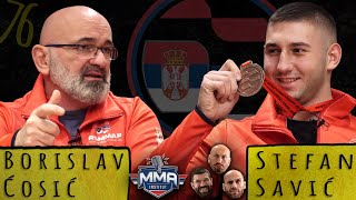 Borislav Ćosić i Stefan Savić - MMA INSTITUT 76