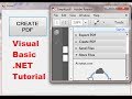 Visual Basic .NET Tutorial 47 - iTextSharp : How to create PDF file in VB.NET