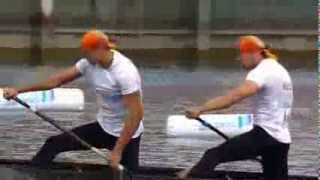 2013 ICF Canoe Sprint World Championships Duisburg C2 MEN 500m