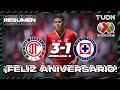 Resumen y goles | Toluca 3-1 Cruz Azul | Liga Mx - CL2023 J6 | TUDN