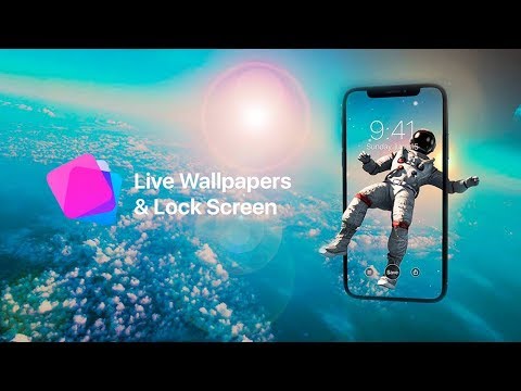 Fondos de pantalla en vivo y pantalla de bloqueo (promoción de aplicación móvil)