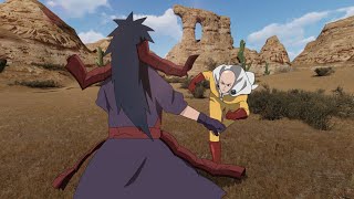 If Saitama Was In Naruto Fan Animation - Saitama vs Madara Fan Animation