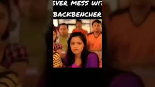 Never mess with the backbencher #viral #respect #trending #youtubeshorts