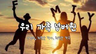 최원순 TV 창작동요 (우리 가족 넘버원)  신정의, 최원순 작사 / 최원순 작곡