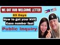 HOW TO GET YOUR NVC CASE NUMBER FAST |K1 VISA PROCESSING 2023