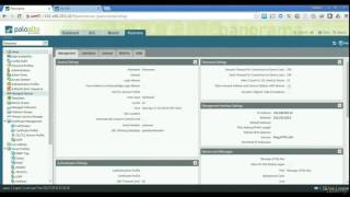 Palo Alto Firewalls, Panorama initial configuration and registration