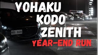 Mazda 3 and Friends Year-End Run with YKZ(Yohaku Kodo Zenith)