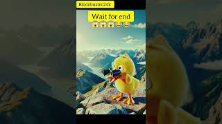 बतख का बच्चा दूरवीन लेके भाग गया #ytshorts #shortfeed #duck #trendingvideo #shorts #blockbuster24k