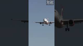 #shorts Air Canada Rouge Airbus A320-214 C-GFCH Landing In Toronto From Quebec #planes