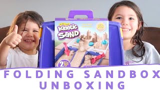 KINETIC SAND FOLDING SANDBOX || HOLO HOLO KIDS