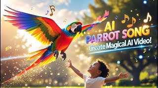 Create an AI-Generated Parrot Song with Stunning AI Video | AI Creates Parrot Songs