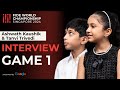 Interview with Tanvi Trivedi and Ashwath Kaushik - Singapore’s rising chess stars!