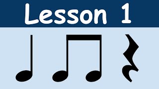 Quarter Note, Eighth Notes, Quarter Rest (Ta, Ti-Ti, Rest) | Rhythm Lesson 1