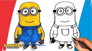How to Draw a Minion For Kids and Beginners | Easy Minion Drawing Step by Step