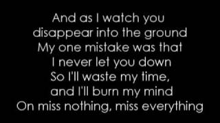 The Pretty Reckless - Miss Nothing (better quality sound + lyrics)