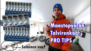 MTB Talvirenkaat - Pro tipsit!