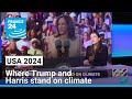 USA 2024: Where Trump and Harris stand on climate • FRANCE 24 English