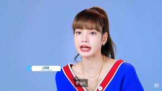 LISA speaking thai😜