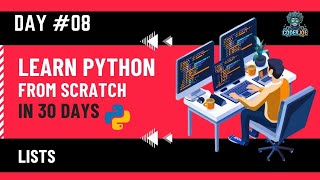 Day 8: Python Lists Explained Simply | Python From Scratch 🐍