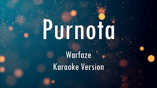 Purnota | Warfaze | Karaoke With Lyrics | Only Guitra Chords...