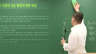 2020 지방직 9급 행정학 이상헌 선생님 해설강의