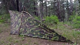 Make A Floored Bivy From A Tarp - Featuring our PSTL