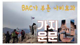 가지산, 운문산 | BAC가 부른 나비효과