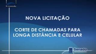 Senado Transparente - Senado transparente - Gastos com telefonia