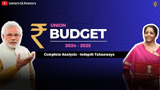 🔴 Union Interim Budget 2024 - 25 | Highlights Analysis 🔥 | Mr.Liwin