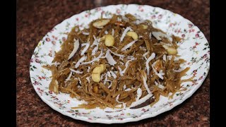 गुड़ वाली मीठी सेवइयां बनाने की विधि - How to Make Gud Wali Seviyan - Sweet Vermicelli with Jaggery