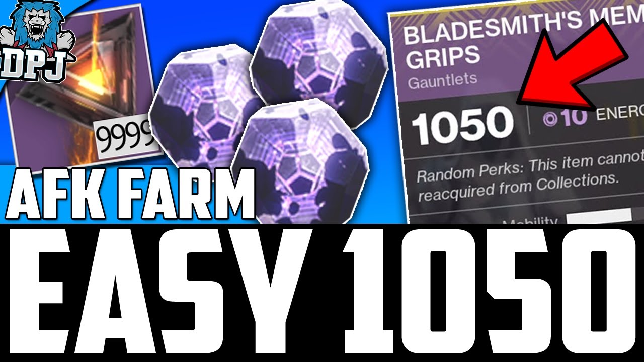 Destiny 2: EASY 1050 POWER LEVEL FARM EXPLOIT - Infinite Umbral Engrams ...