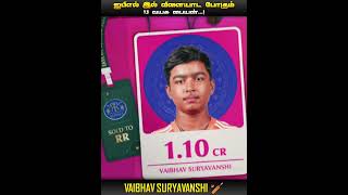 ஐபிஎல் விளையாடப் போகும் 13 வயது பிளேயர் 🤯🏏 || VAIBHAV SURYAVANSHI || IPL CRICKET || MIC LA SOLLU