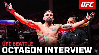 THANK YOU MICHAEL CHIESA | Michael Chiesa Octagon Interview | UFC Seattle