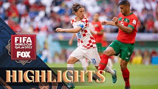 Morocco vs. Croatia Highlights | 2022 FIFA World Cup