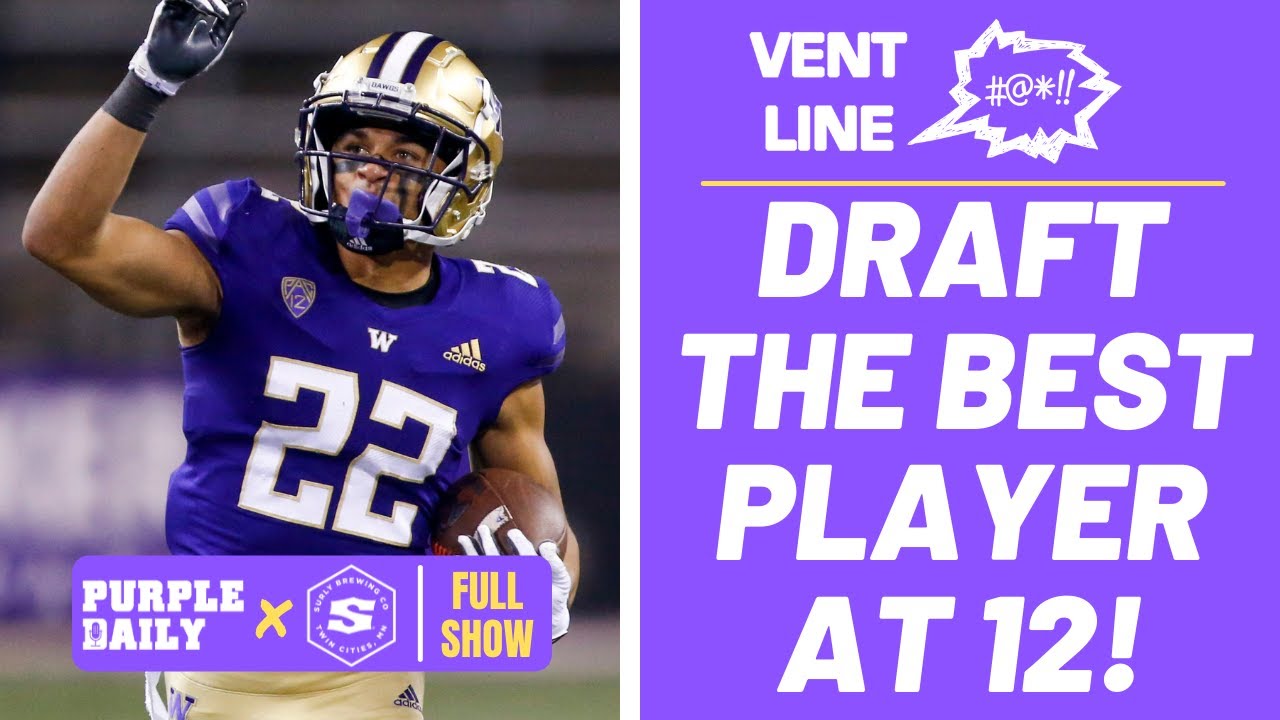 Why Minnesota Vikings Should Draft Best Player Available - Win Big Sports