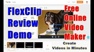 FlexClip Review Demo | Free Online Video Maker | Create Videos in Minutes