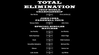 IWGP Total Elimination | Narita vs. Jericho (c) | IWGP World Championship